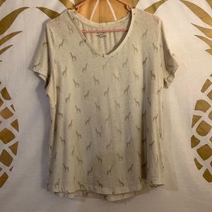 Short sleeve Giraffe shirt